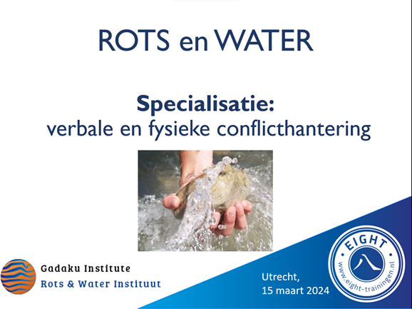 Rots en Water specialisatie eight-trainingen.nl